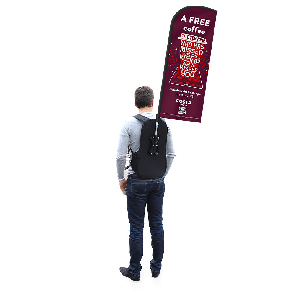 Feather Backpack Flags and Kits | Branded Merchandise